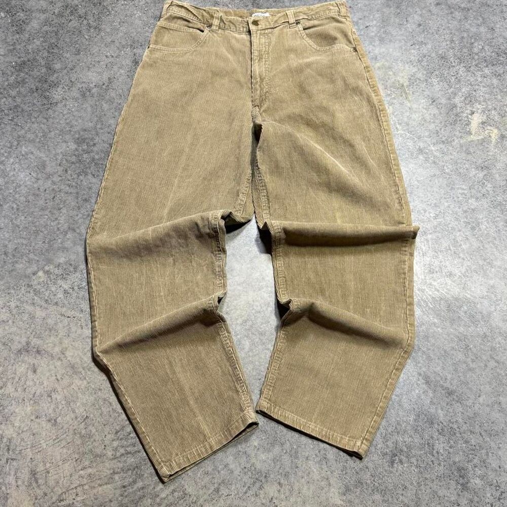 Adolfo Men's Tan and Khaki Trousers